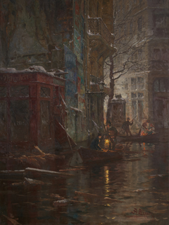 Inondation à Paris, janvier 1910 by Antoine Barbier