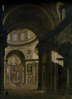 Interior de la Basílica de San Pedro de Roma