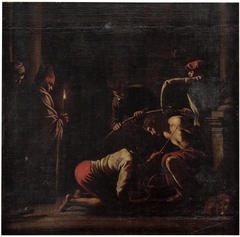 Jesús en el pretorio by Francesco Bassano the Younger
