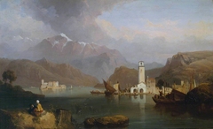 Lake Como by Clarkson Frederick Stanfield