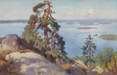 Landscape from Koli by Eero Järnefelt