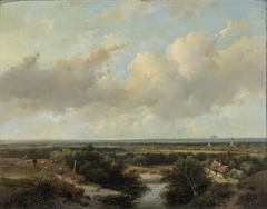 Landscape near Haarlem by Andreas Schelfhout