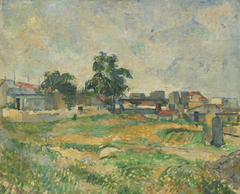 Landscape near Paris by Paul Cézanne