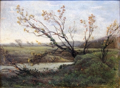 Landscape with a Pond by Henri Harpignies