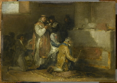 Le Mariage inégal by Francisco de Goya