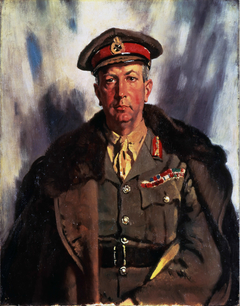 Lieutenant General Sir Arthur Currie, GCMG, KCB by William Orpen