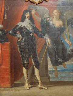 Louis XIII Crowned by Victory by Philippe de Champaigne
