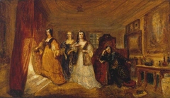 Lucy, Countess of Carlisle, and Dorothy Percy’s Visit to their Father Lord Percy, when under Attainder ... by J. M. W. Turner