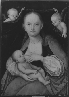 Madonna and Child (Maria lactans) by Anonymous