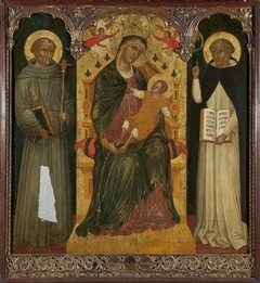 Madonna and Child with Saints (Ritzos) by Andreas Ritzos