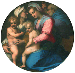 Madonna and Child with St. Elisabeth and the Infant St. John by Andrea del Sarto