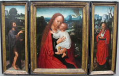 Madonna with John the Baptist and Saint Jerome