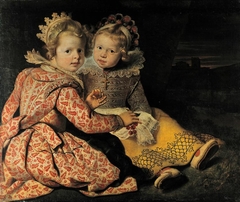 Magdalena (born 1618) and Jan-Baptiste de Vos (born 1619), the Children of the Painter