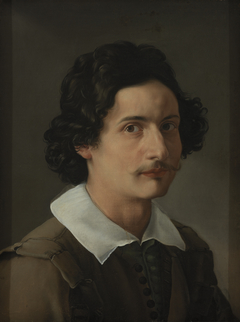 Male Portrait by Ottavio Leoni