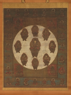Mandala of Monju Bosatsu by Anonymous