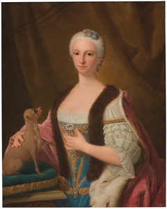 María Antonia Fernanda de España esposa de Vittorio Amadeo III by Domenico Duprà