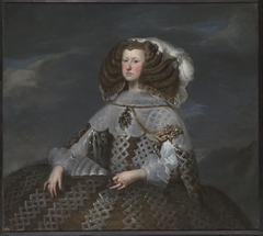 Marie-Anne d'Autriche, reine d'Espagne (1635-1696), régente by Diego Velázquez