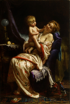 Maternity by Léon Bazille Perrault