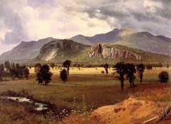 Moat Mountain, Intervale, New Hampshire by Albert Bierstadt