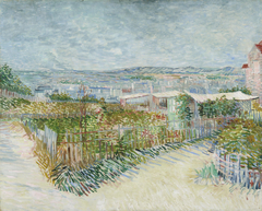 Montmartre: Behind the Moulin de la Galette by Vincent van Gogh