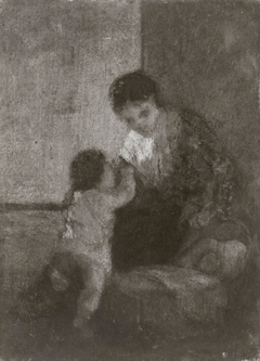 Mother and Children by William Morris Hunt