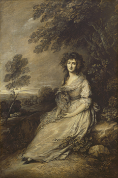 Mrs. Richard Brinsley Sheridan by Gainsborough Dupont