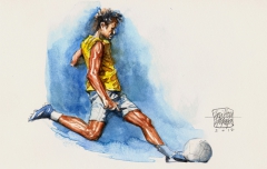 Neymar by Milton Koji Nakata