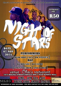 "Night Of Stars" by nhlamulo tshabalala