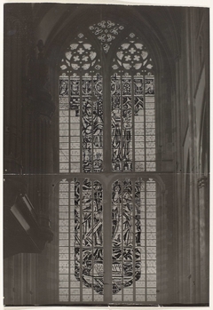 Ontwerp voor raam in het Noordertransept in de Dom te Utrecht by Richard Roland Holst