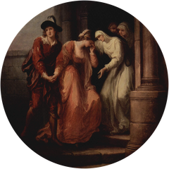 Parting of Abelard and Heloise