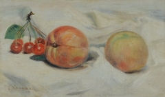 Peches et cerises by Auguste Renoir