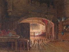 Pixies dancing in a Ring by the Firelight by William Bell Scott