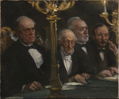 Portrætgruppe by Peder Severin Krøyer