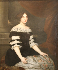 Portrait de la marquise de Castries, née Isabeau de Bonzi by Jean de Troy