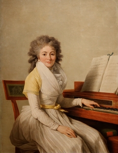 Portrait de Mademoiselle Duplant by François-André Vincent