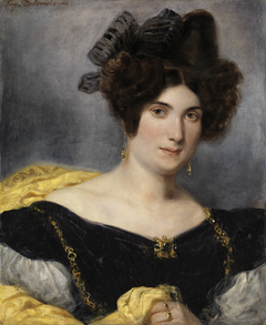 Portrait de Mme François Simon by Eugène Delacroix