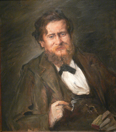 Portrait des Malers Fritz Rumpf by Lovis Corinth