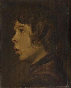 Portrait of a Boy facing Left by Frans Hals