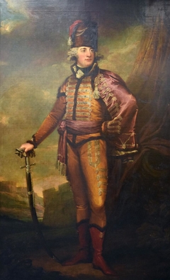 Portrait of a Man Dressed as a Hussar