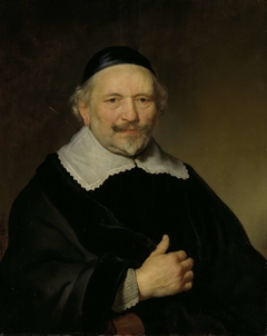 Portrait of a Man, possibly Augustijn Wtenbogaert (or Johannes Wtenbogaert, Tax Collector of Amsterdam) by Govert Flinck