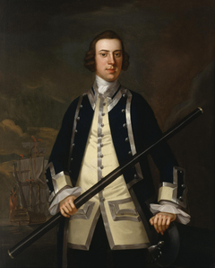 Portrait of a Naval Officer, Known as Augustus Keppel by John Wollaston the Younger