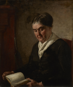 Portrait of a Woman Reading by Thomas Eakins