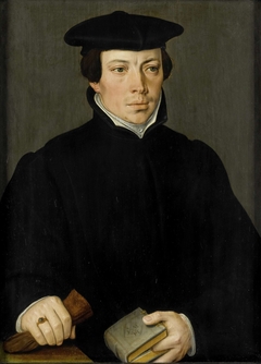 Portrait of a Young Minister by Pieter Pourbus