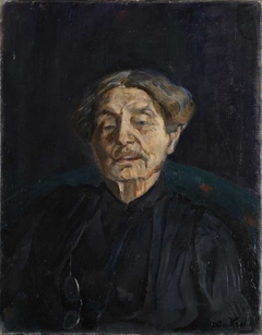 Portrait of Aasta Hansteen by Oda Krohg