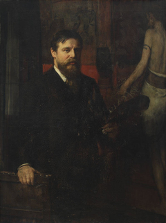 Portrait of Alma Tadema by John Collier