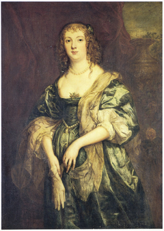 Portrait of Anne Carr, Countess of Bedford (1615-1684) by Anthony van Dyck