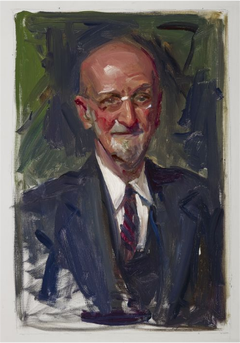 Portrait of Anton Scherrer by Wayman Adams