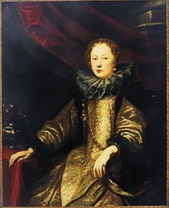 Portrait of Battina Balbi, wife of Marcello Durazzo (1593-1632) by Anthony van Dyck