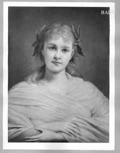 Portrait of Beatrice by Gabriel von Max