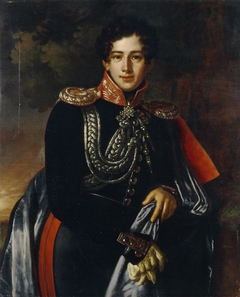 "Portrait of Count Nikolai Samoilov" by Benoît Charles Mitoire